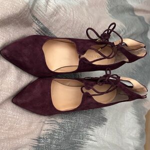 Ivanka Trump Burgundy Heels